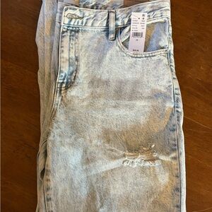 NWT PacSun Ripped Parker Extreme Baggy Jeans size 28.